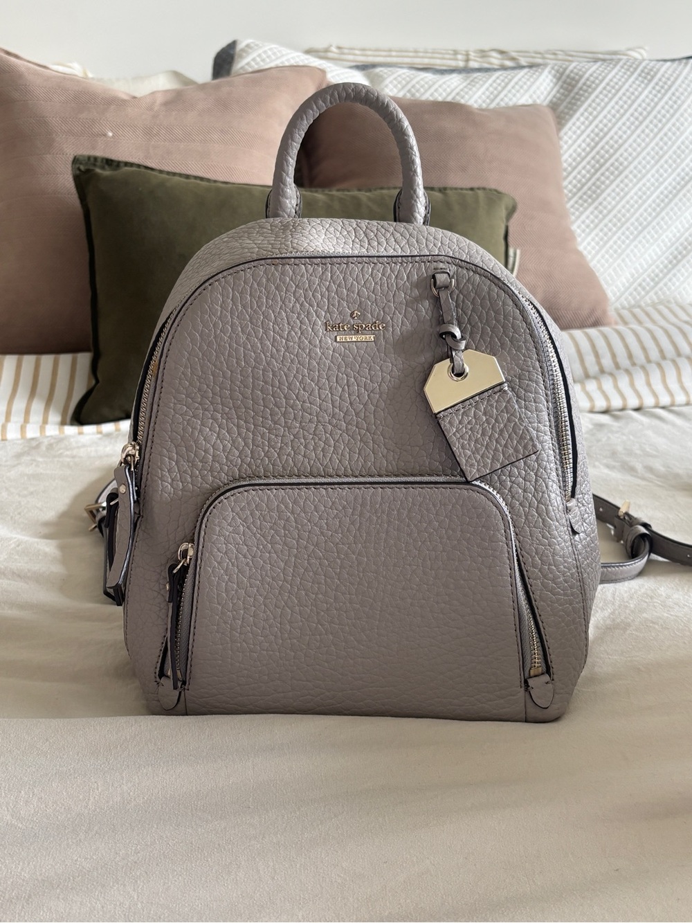 Kate Spade Carter Street Caden Leather Backpack | Like New